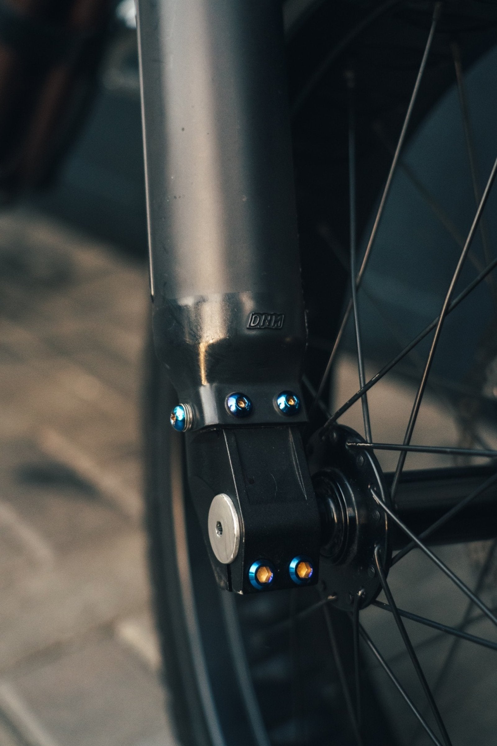 Titanium Fork Guard Bolts - 6-Piece Set