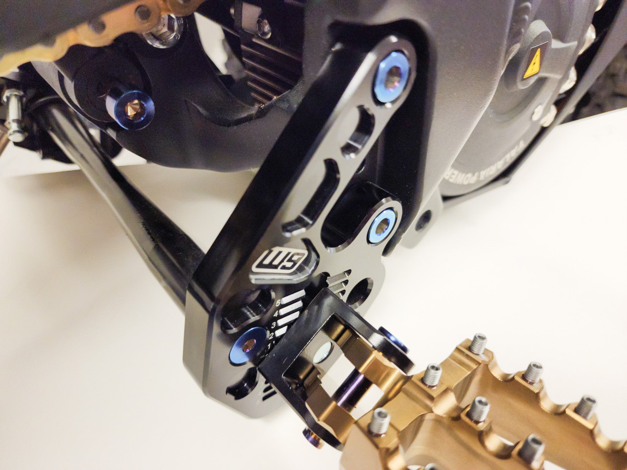 Warp 9 Talaria Adjustable Foot Peg Mount for MX3 & MX4